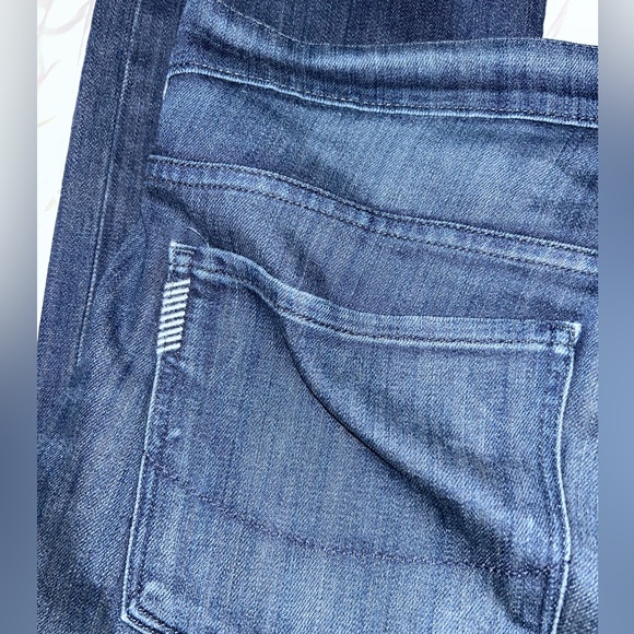 Paige Normandie Straight Men's Jeans 38 X 28 Stingray Dark Blue Fits 42 x 28 - Picture 7 of 10